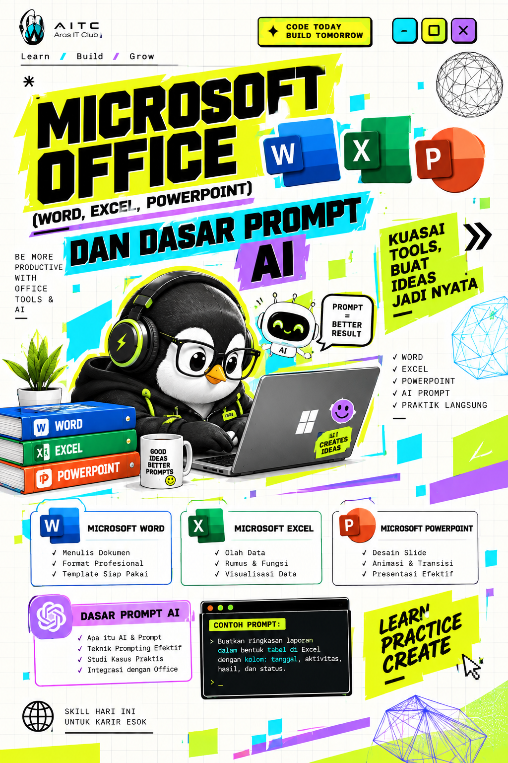Kursus Microsoft Office Perkantoran Sidoarjo - ArasITC